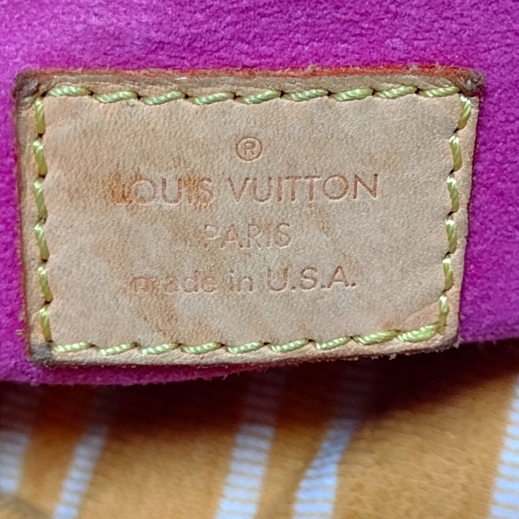 π―% Authentic Louis Vuitton Baggy gm in Pink Denim π - Picture 2 of 15